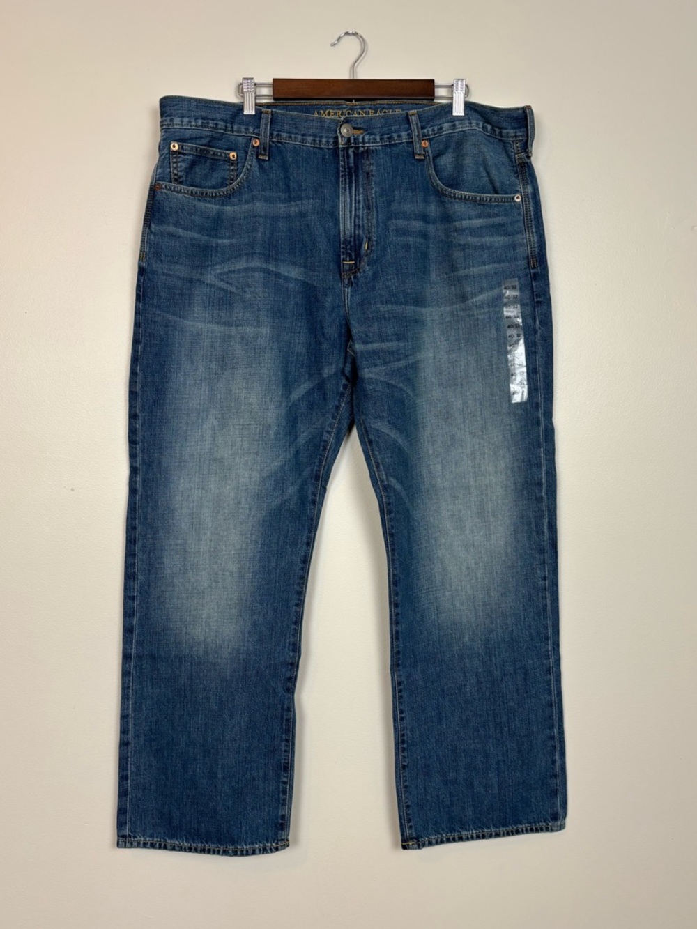 American Eagle Jeans Mens 40X32 Loose Fit Denim in Blue